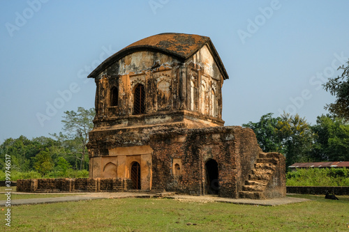 Ruins of the Dimasa Kingdom in Khaspur in the state of Assam, India. photo