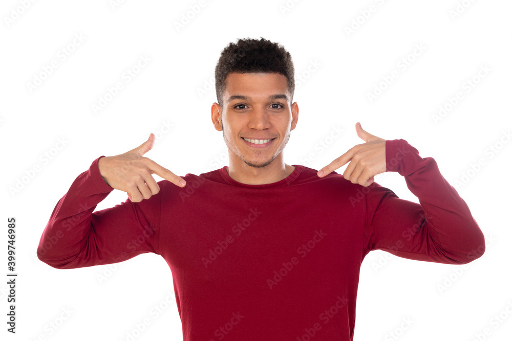 Latin guy with short afro hair Latin guy with short afro hair