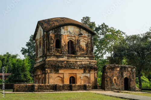 Ruins of the Dimasa Kingdom in Khaspur in the state of Assam, India. photo