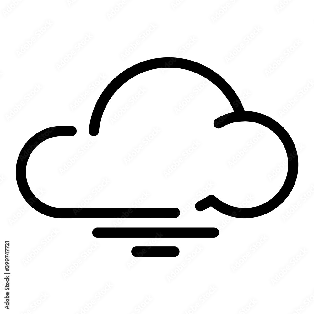 File Cloud Computer Service Flat Icon Isolated On White Background File Cloud Computer Service Flat Icon Isolated On White Background