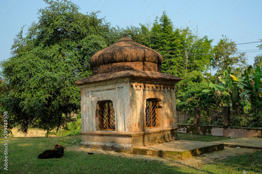 Ruins of the Dimasa Kingdom in Khaspur in the state of Assam, India.