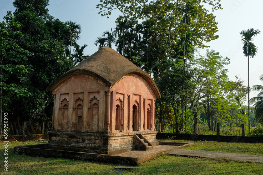 Ruins of the Dimasa Kingdom in Khaspur in the state of Assam, India.