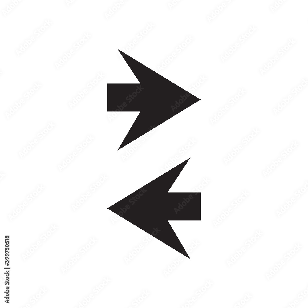 Arrow icon isolated on background. Trendy vector symbol. Arrow icon in flat style. Creative arrow template for web site, app, graphic design, ui and logo. Arrow vector symbol Arrow icon isolated on background. Trendy vector symbol. Arrow icon in flat style. Creative arrow template for web site, app, graphic design, ui and logo. Arrow vector symbol