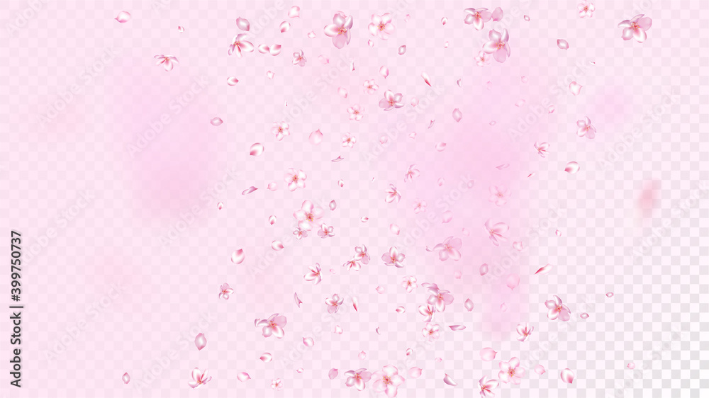 Nice Sakura Blossom Isolated Vector. Summer Flying 3d Petals Wedding Design. Japanese Gradient Flowers Wallpaper. Valentine, Mother's Day Spring Nice Sakura Blossom Isolated on Rose Nice Sakura Blossom Isolated Vector. Summer Flying 3d Petals Wedding Design. Japanese Gradient Flowers Wallpaper. Valentine, Mother's Day Spring Nice Sakura Blossom Isolated on Rose