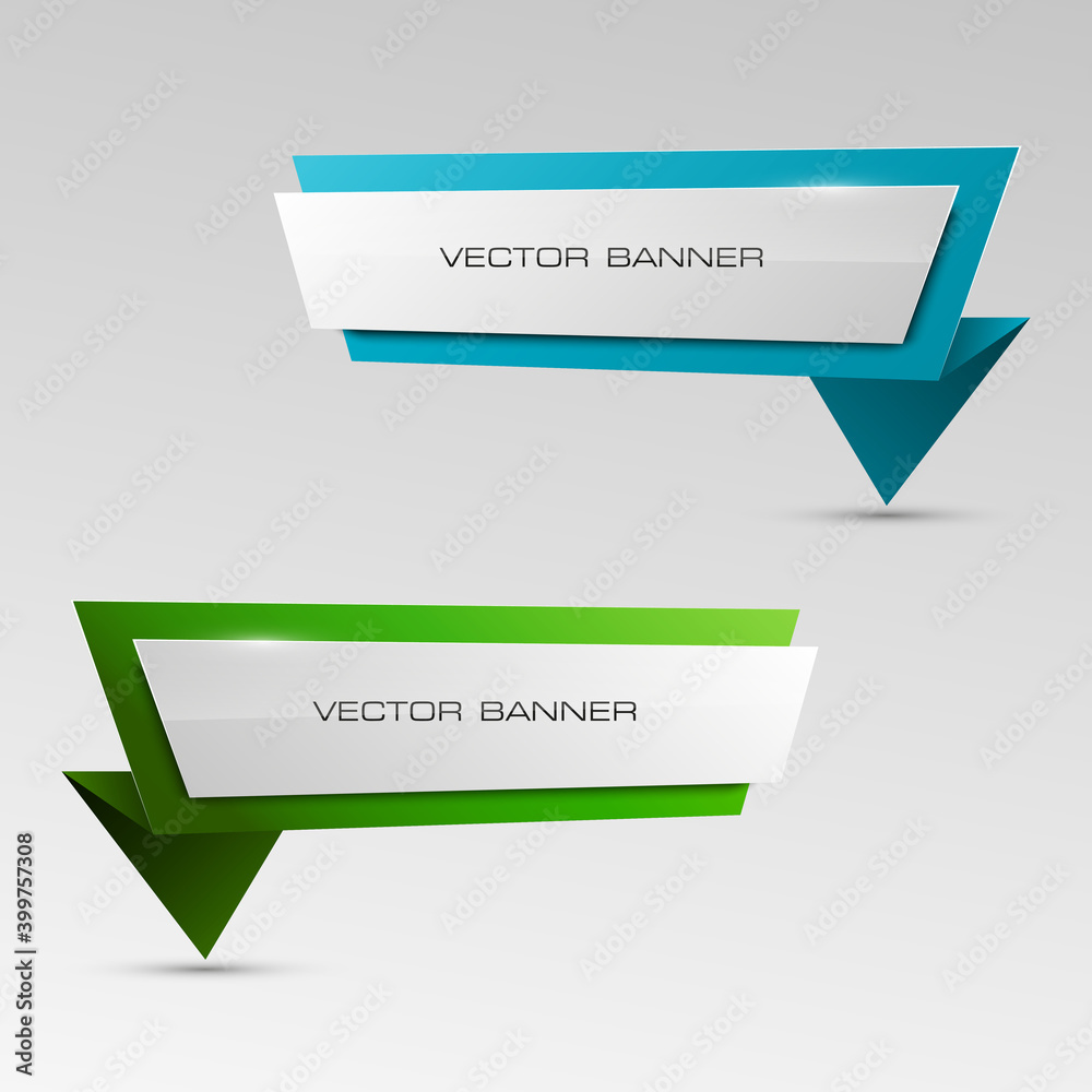 Two straight arrow ribbon banner. 2 direction right banner shape background. Trend arrow stripe form, flat icon backdrop Two straight arrow ribbon banner. 2 direction right banner shape background. Trend arrow stripe form, flat icon backdrop