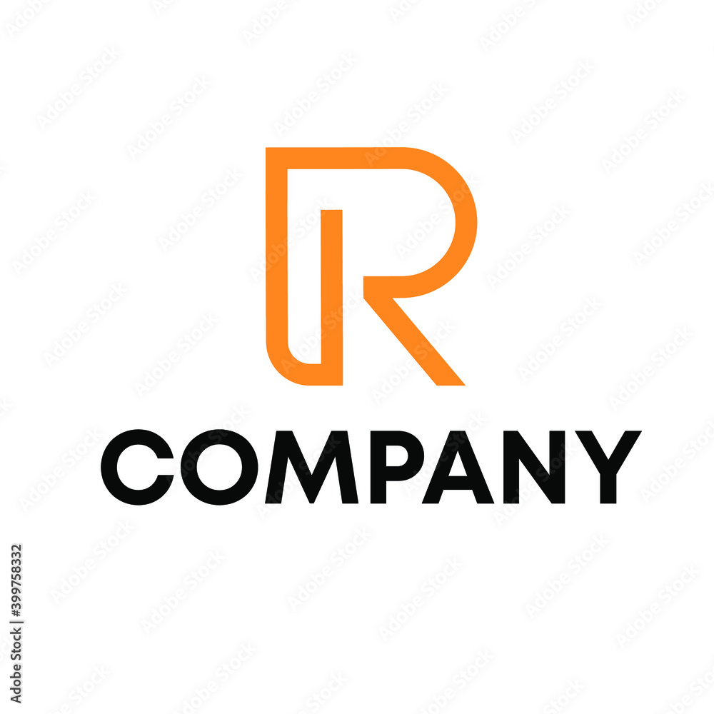letter R logo letter R logo