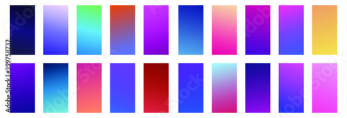 Color gradient cover design. Vibrant background for screen, poster, banner, wallpaper, social media post