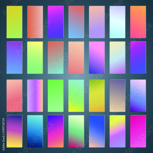 Color gradient cover design. Vibrant background for screen, poster, banner, wallpaper, social media post