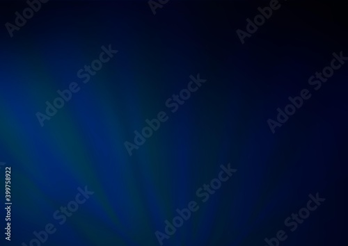 Dark BLUE vector glossy abstract template.