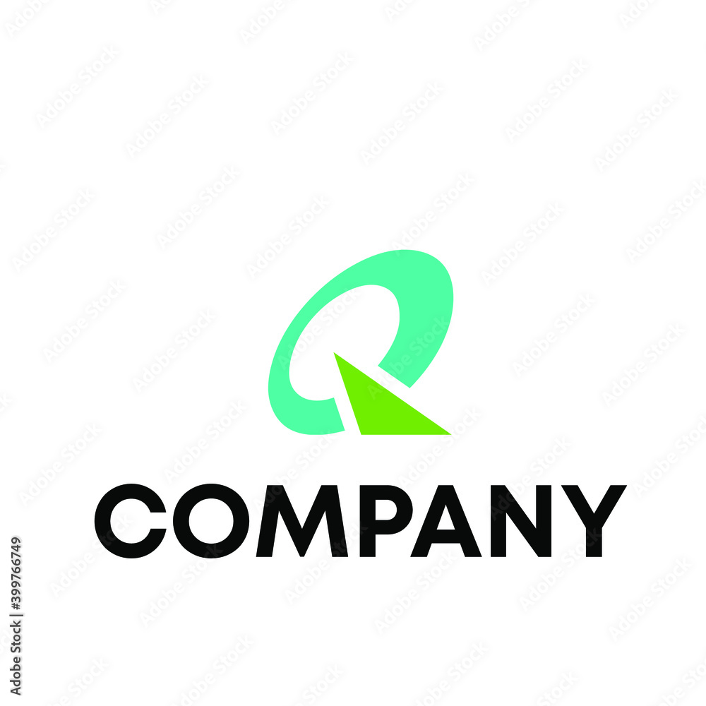 Fototapeta letter Q logo