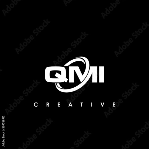 QMI Letter Initial Logo Design Template Vector Illustration