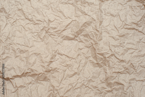 Crumpled paper texture. background
