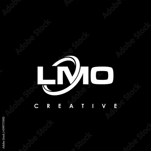 LMO Letter Initial Logo Design Template Vector Illustration