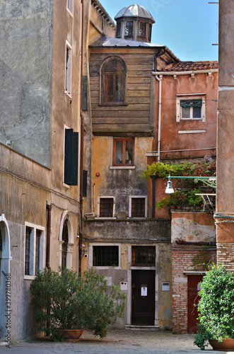 Old Canton Synagogue in Venice. Italy