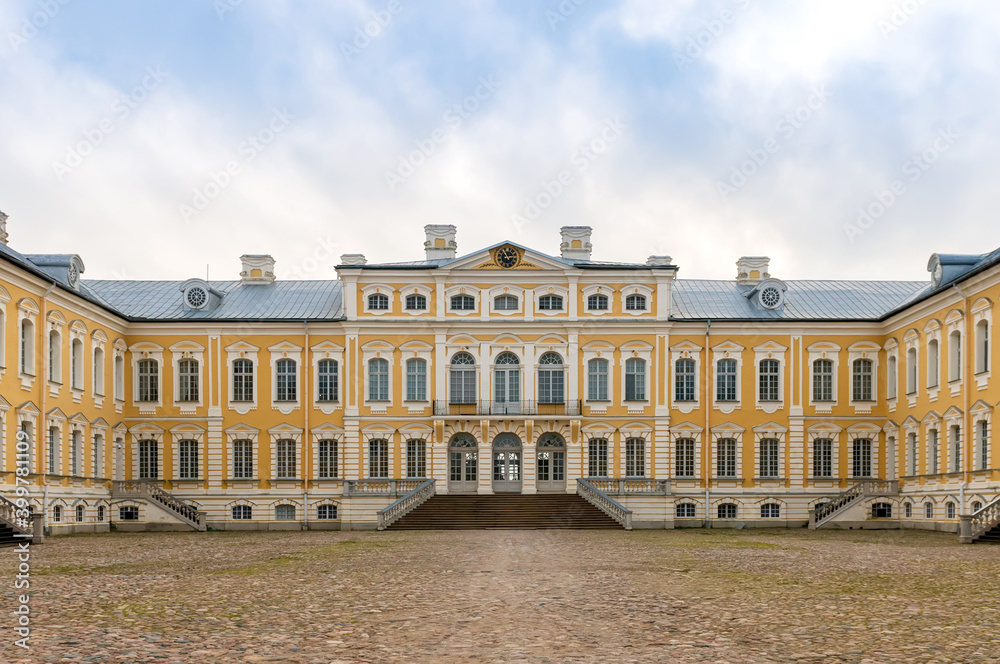 Rundal Palace Francesco Rastrelli. Latvia