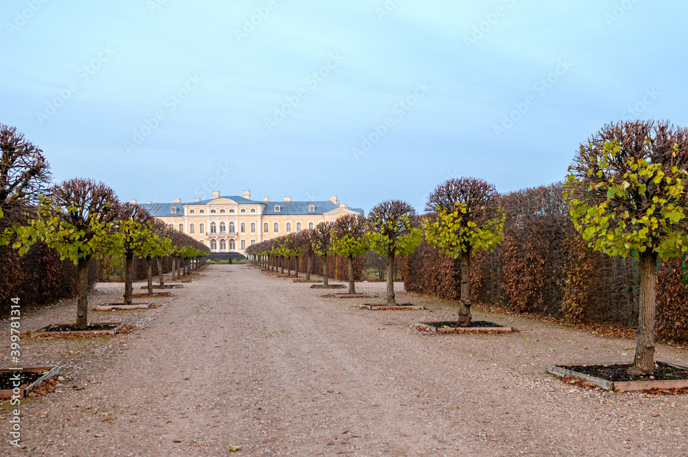 Rundal Palace Francesco Rastrelli. Latvia Rundal Palace Francesco Rastrelli. Latvia