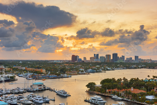 Fort Lauderdale, Florida, USA Skyline