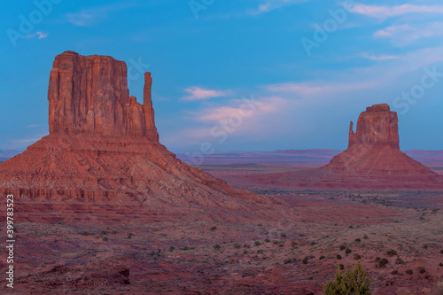 Landscape of Monument Valley in Arizona, USA