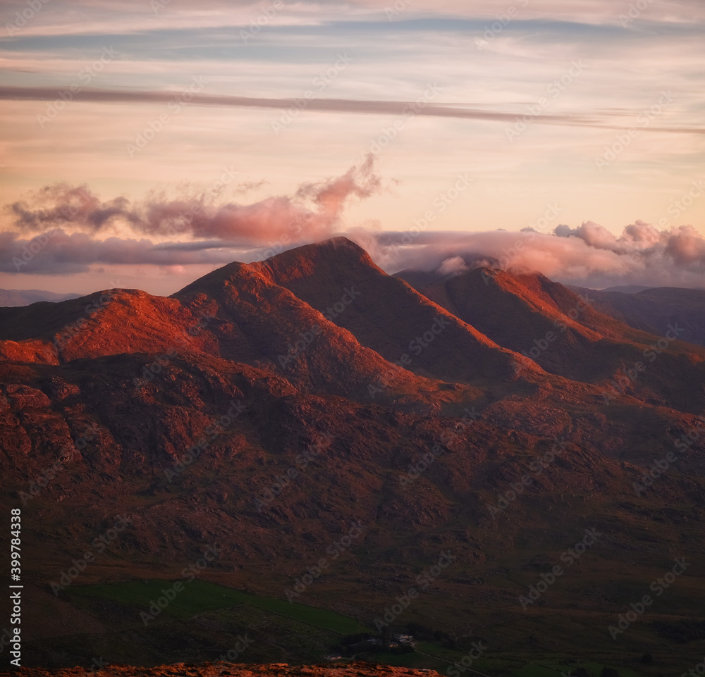 Fototapeta premium Kerry mountains in Ireland