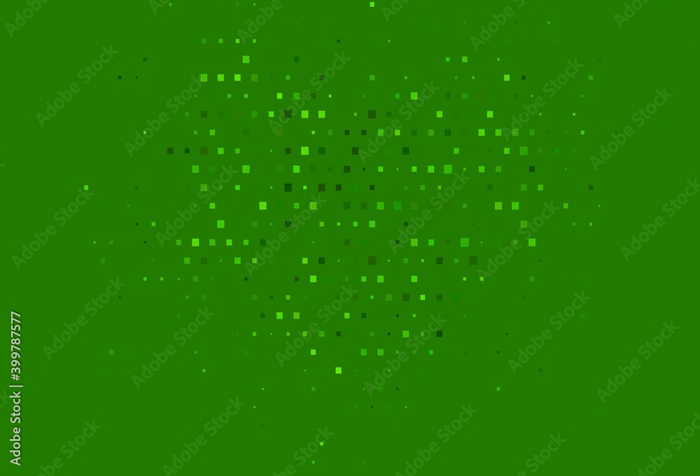Light Green vector template with crystals, rectangles. Light Green vector template with crystals, rectangles.