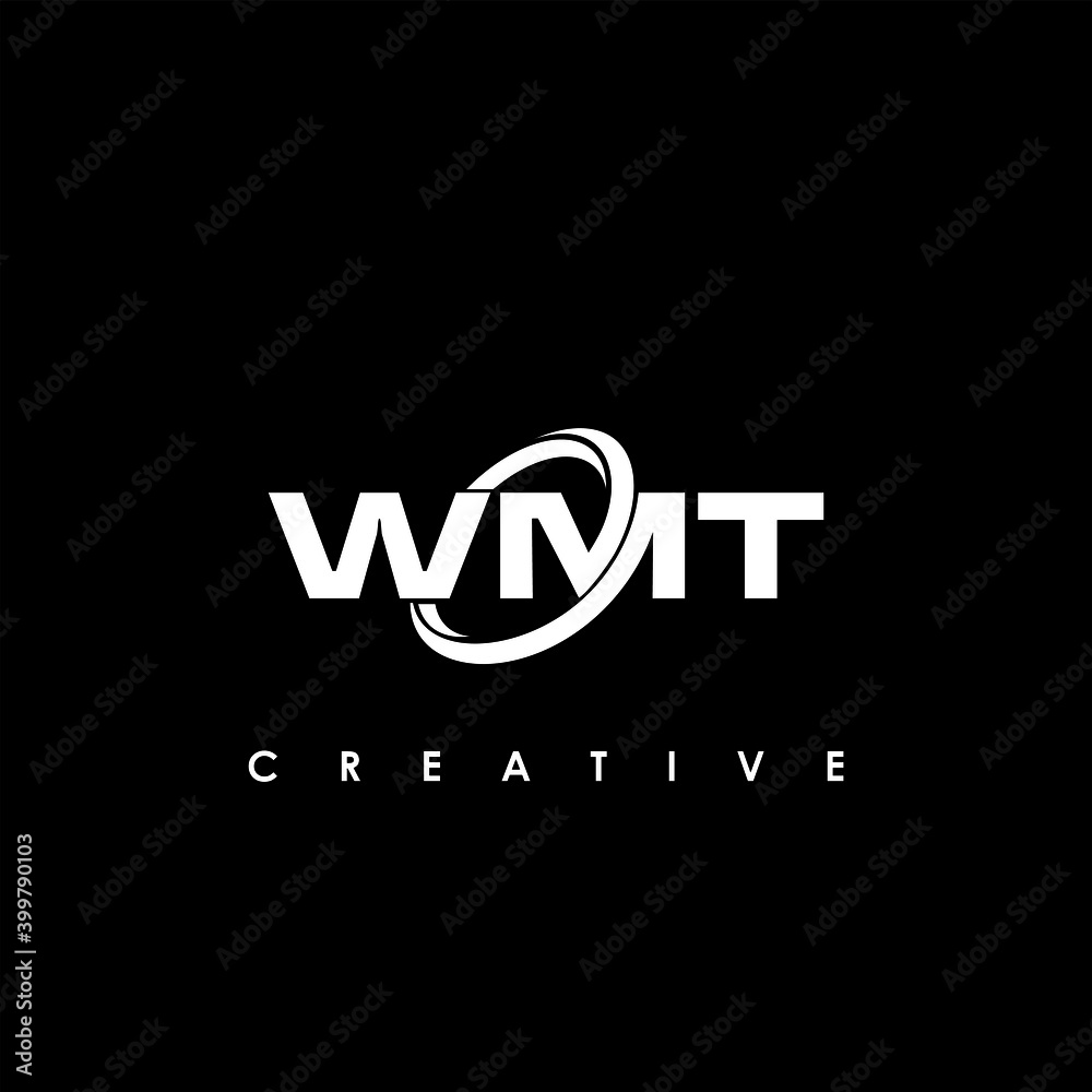 WMT Letter Initial Logo Design Template Vector Illustration