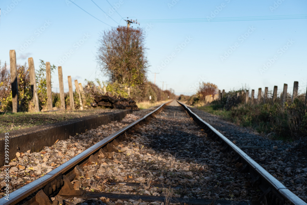 Empty Railway Line
