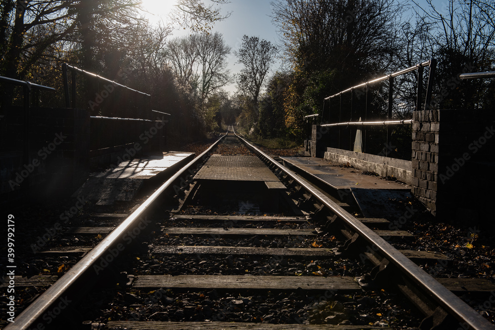 Empty Railway Line