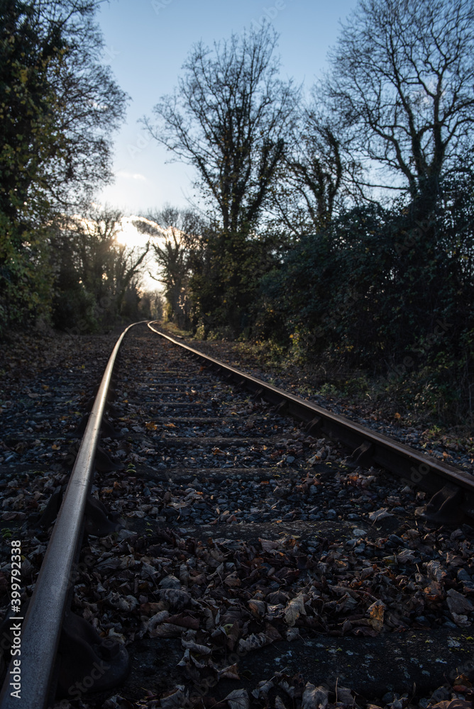 Empty Railway Line