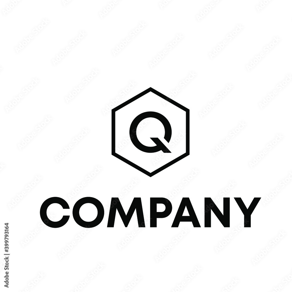 Q logo design Q logo design