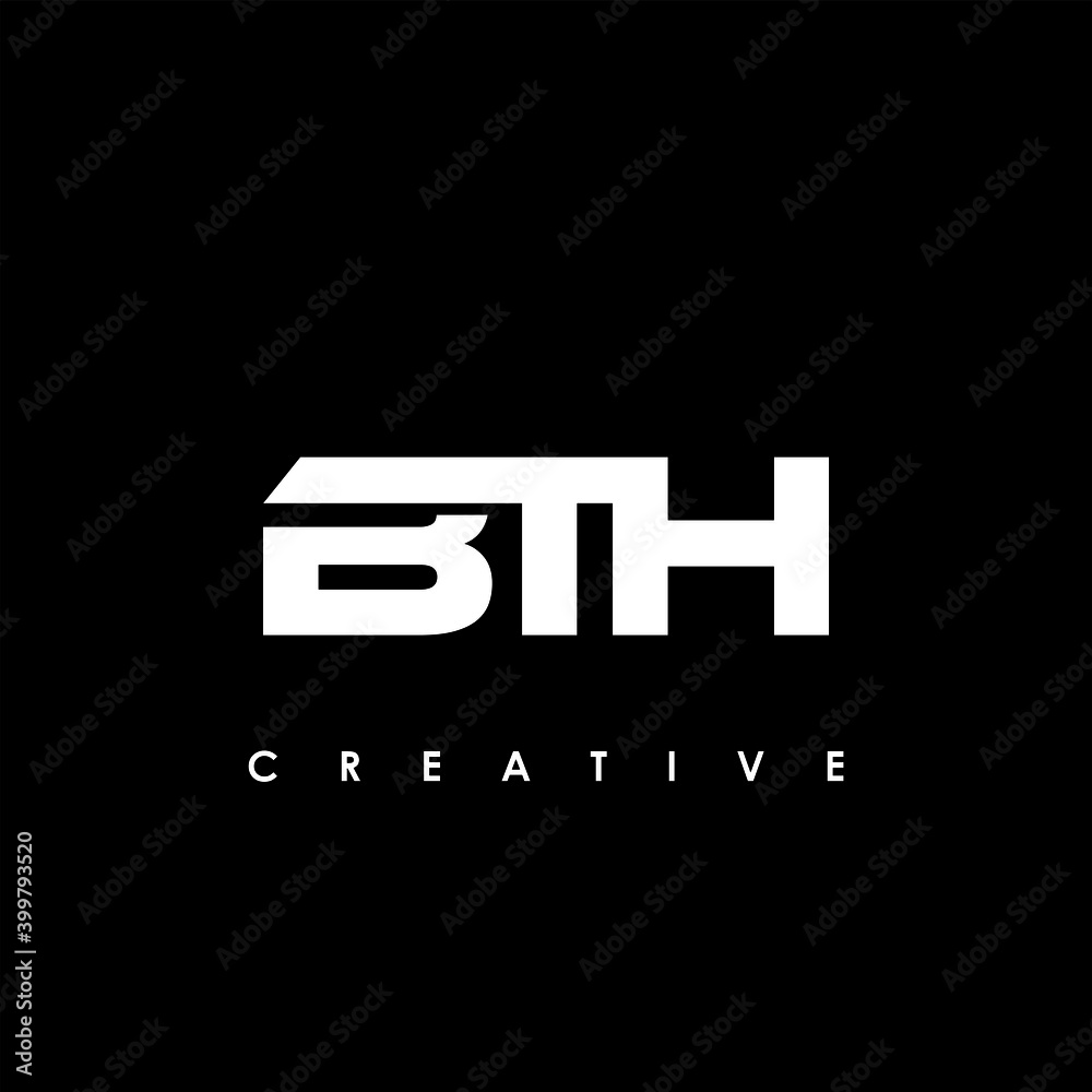 BTH Letter Initial Logo Design Template Vector Illustration BTH Letter Initial Logo Design Template Vector Illustration