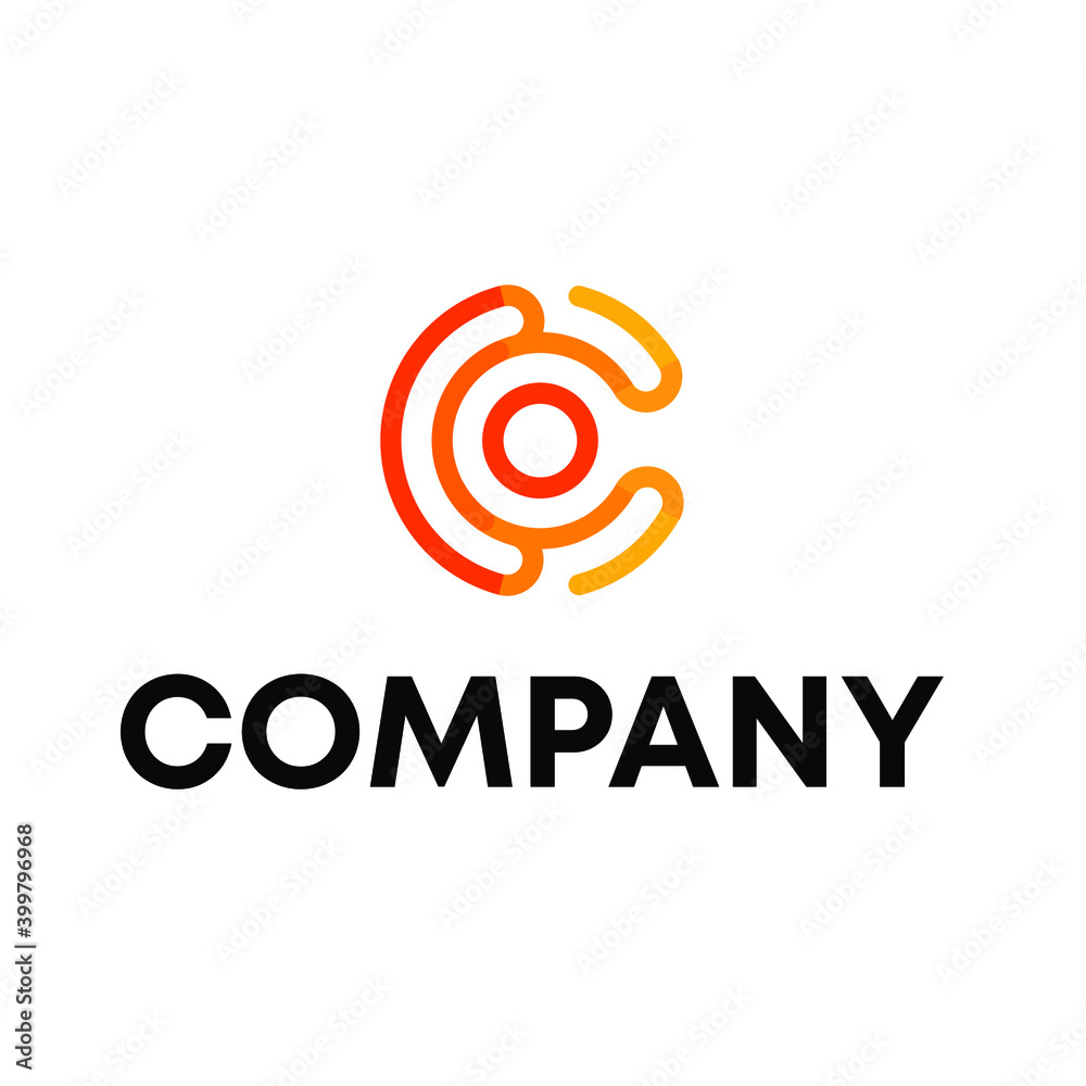 letter C logo letter C logo