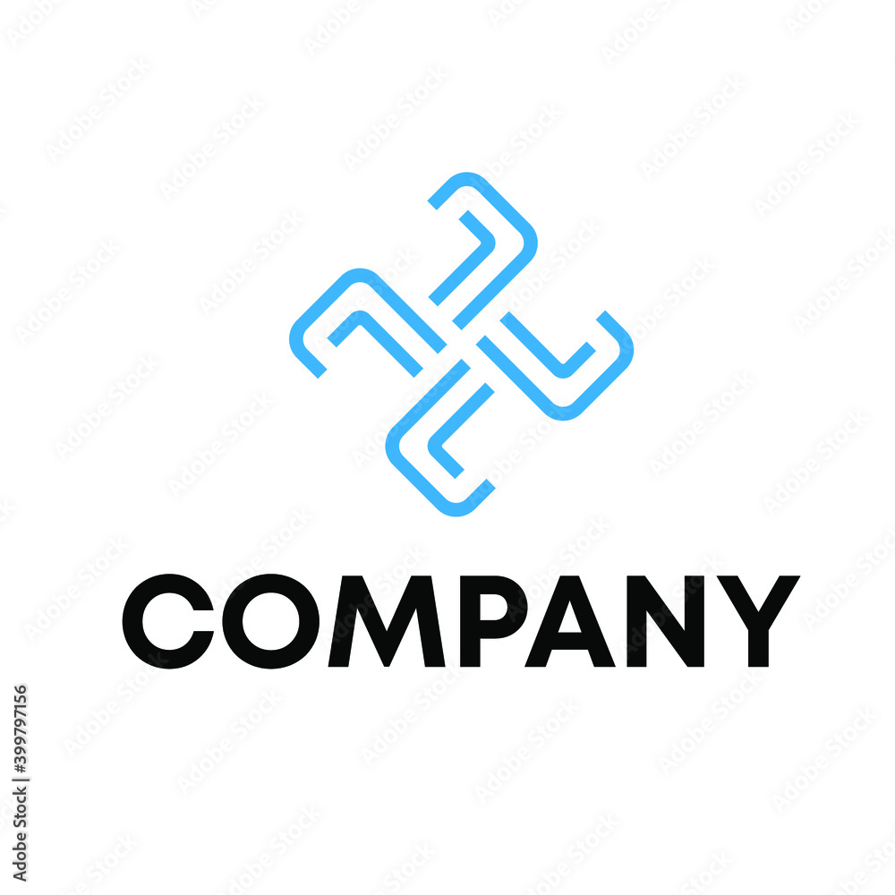 Obraz premium L logo design