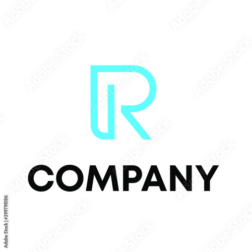 Free Download R logo design - GFXLoad