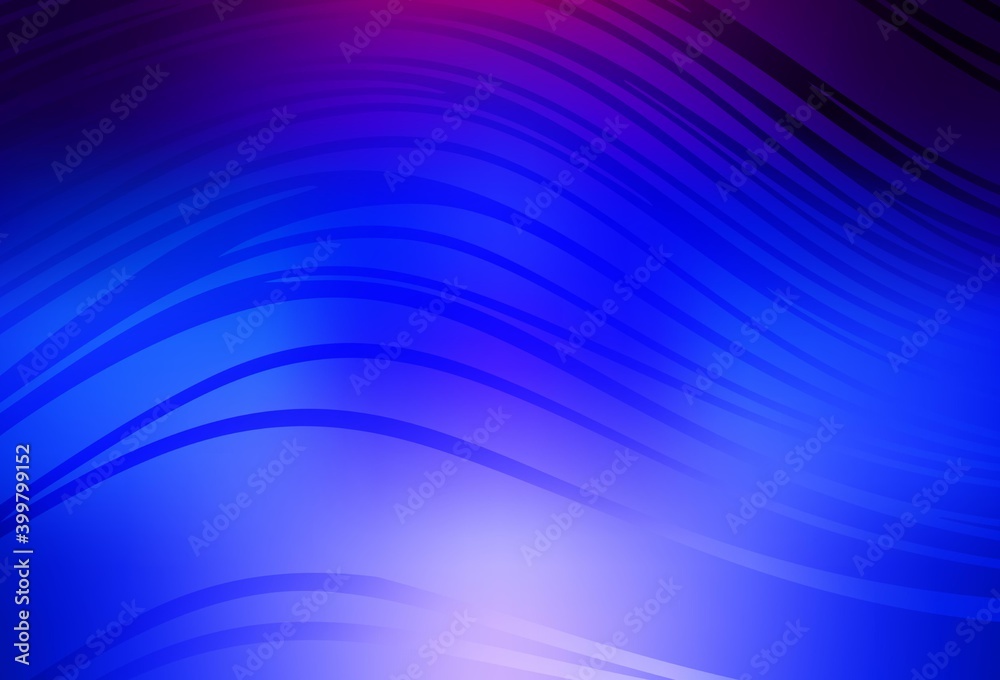 Dark Pink, Blue vector background with wry lines. Dark Pink, Blue vector background with wry lines.
