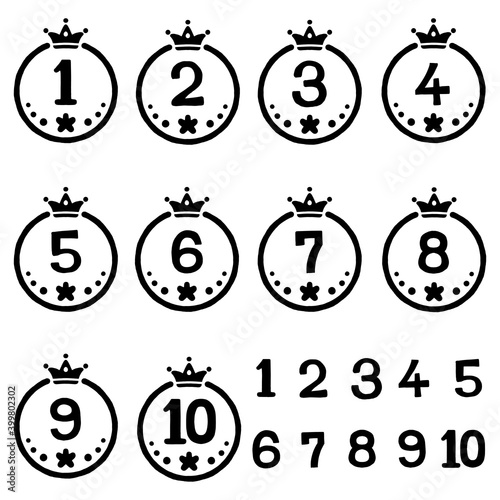 ランキングアイコン_モノクロ