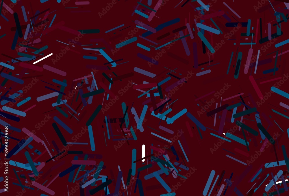 Dark green vector backdrop with long lines. Dark green vector backdrop with long lines.