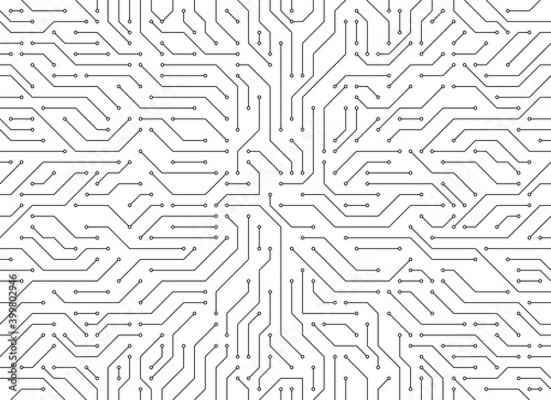 Canvas Print Circuit board background