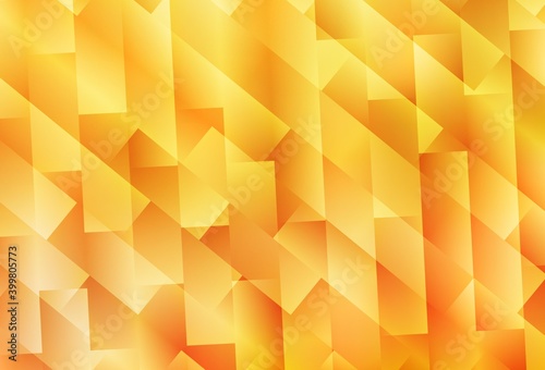 Light Yellow vector background with rectangles.