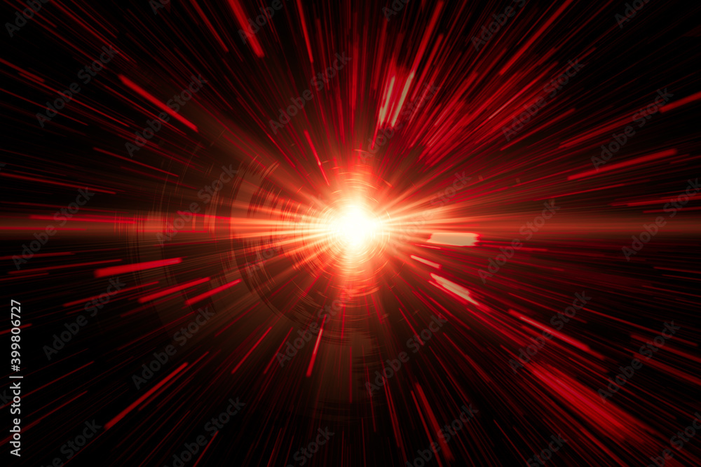 Fire laser red light moving fastest high speed concept, Acceleration super fast speedy drive motion blur abstract for background design. Fire laser red light moving fastest high speed concept, Acceleration super fast speedy drive motion blur abstract for background design.