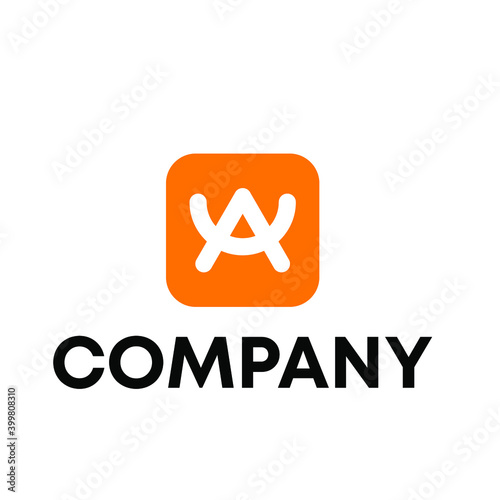 AC Letter logo design
