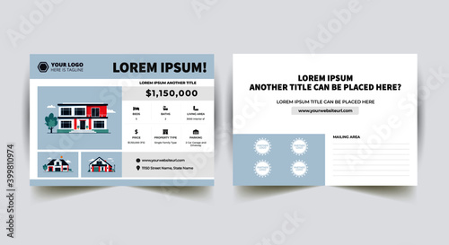 Real Estate Postcard Design