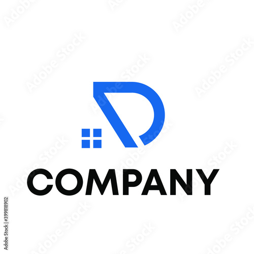 D home logo design Free Download D home logo design - GFXLoad
