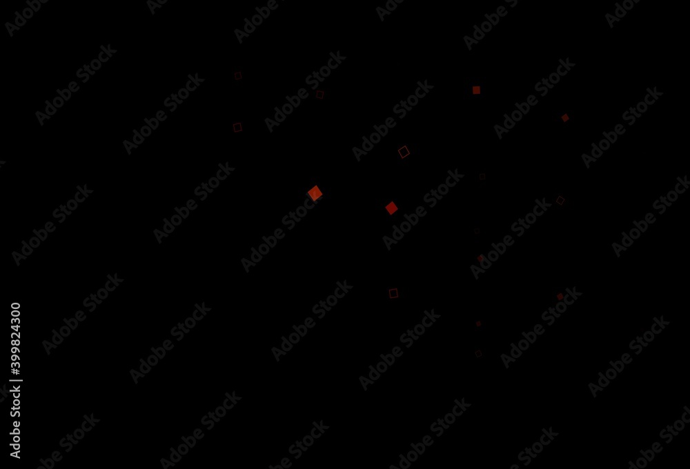Dark Orange vector pattern with crystals, rectangles. Dark Orange vector pattern with crystals, rectangles.