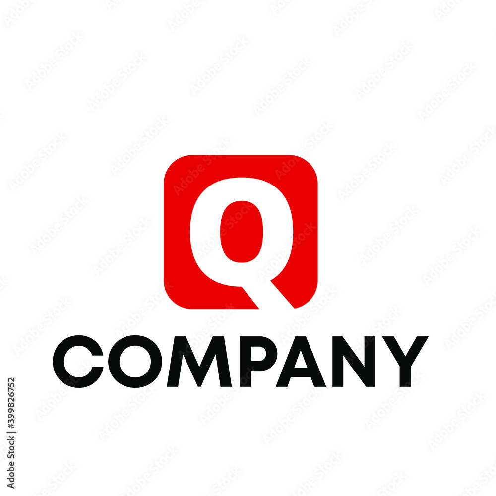 Q logo design Q logo design