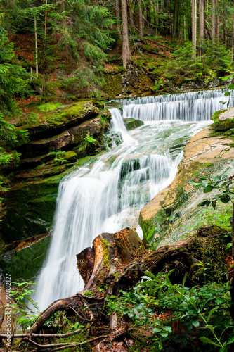 Fototapeta Naklejka Na Ścianę i Meble -  waterfall in the mountains