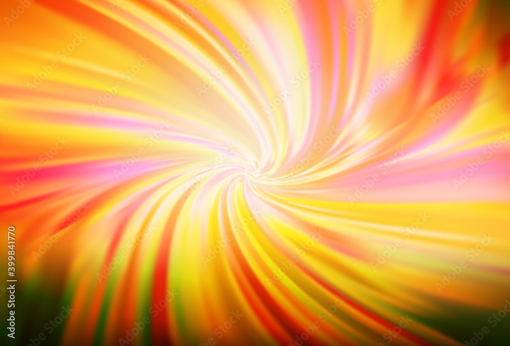 Obraz premium Light Orange vector glossy abstract layout. Abstract colorful illustration with gradient. Smart design for your work.