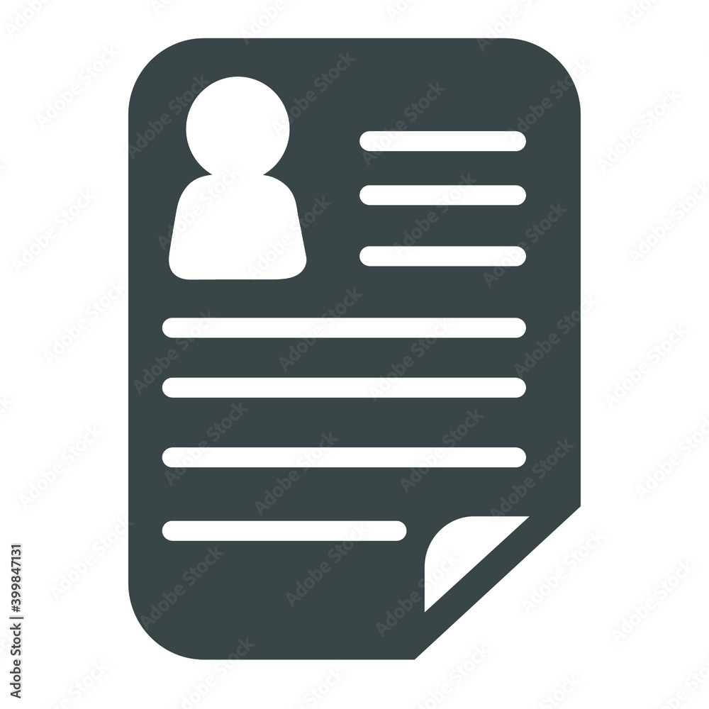 Solid document icon. Fully editable. Royalty free. Solid document icon. Fully editable. Royalty free.