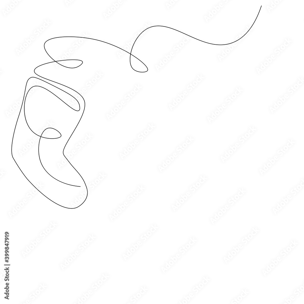 Christmas stocking drawing on white background, vector illustration Christmas stocking drawing on white background, vector illustration