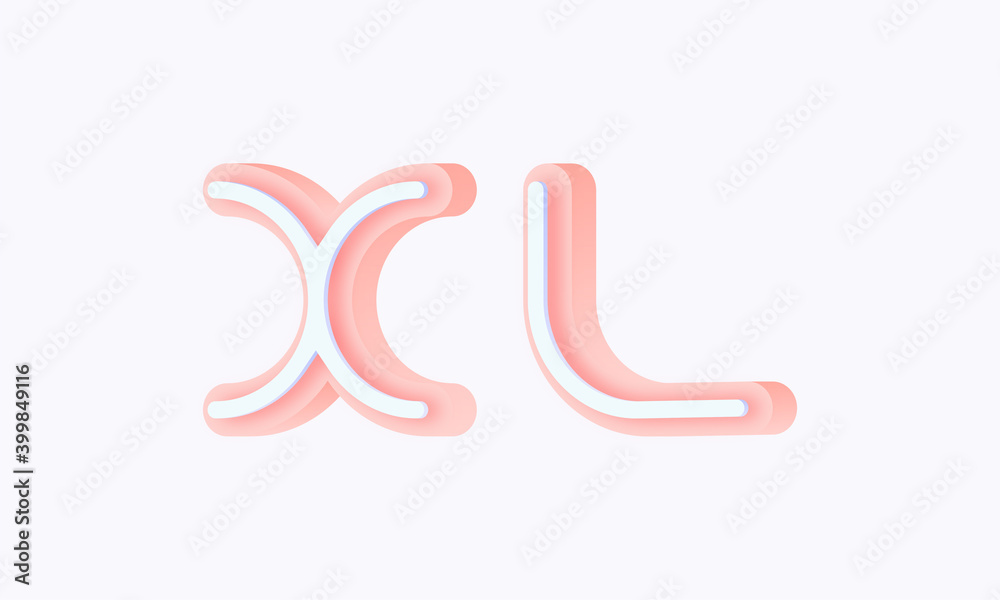 3D isometric premade logo rounded kids store circle monogram alphabet characters 3D isometric premade logo rounded kids store circle monogram alphabet characters