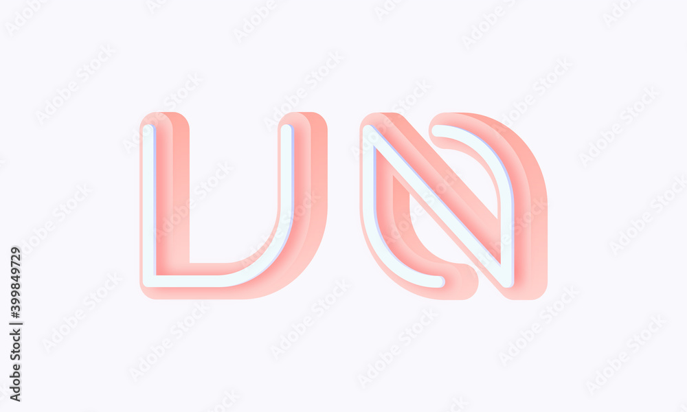 3D isometric premade logo rounded kids store circle monogram alphabet characters 3D isometric premade logo rounded kids store circle monogram alphabet characters